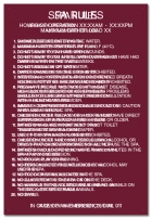 Oregon Spa Rules Sign