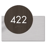 Room Number Sign