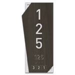Room Number Sign w/Symbol