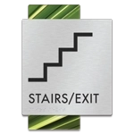 Stairs / Exit Sign w/Symbol