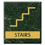 Stairs Sign w/ Symbol