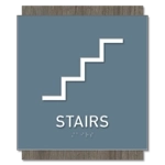 Stairs Sign w/ Symbol