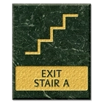 Stairway Exit Sign - DC Compliant