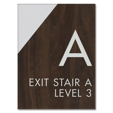 Stairway ID Sign - NYC Compliant