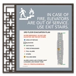 Standard Elevator Evacuation Plans - CA Compliant