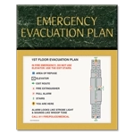 Standard Entrance Evacuation Plans - CA Compliant