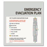 Standard Entrance Evacuation Plans - CA Compliant