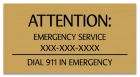 Utah Emergency Pool Sign