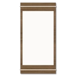Vertical Message / Evac Holder for 14" x 8.5" Paper