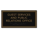 3-Line Common Room Sign