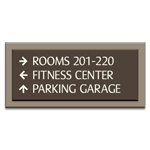 3-Line Directional Sign