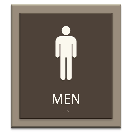 Men Sign w/Male Symbol