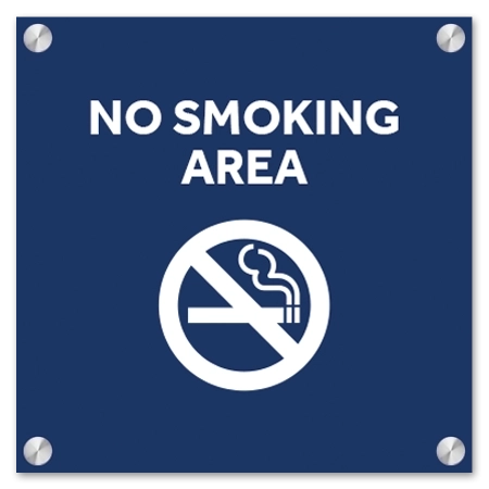 Smoke-Free Area Sign