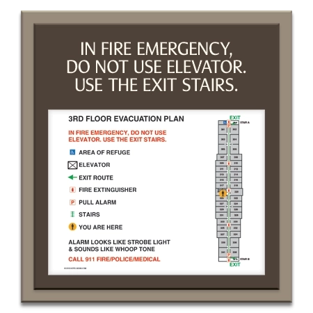 Standard Elevator Evacuation Plans - NYC Compliant