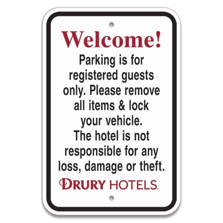 Traffic Control Parking Warning