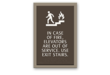 Stairs/Elevator Signs
