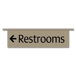 1-Line Overhead Flag Sign