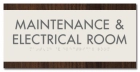 2-Line Room Sign - Extended Length - Exterior