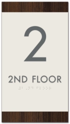 Floor ID Sign