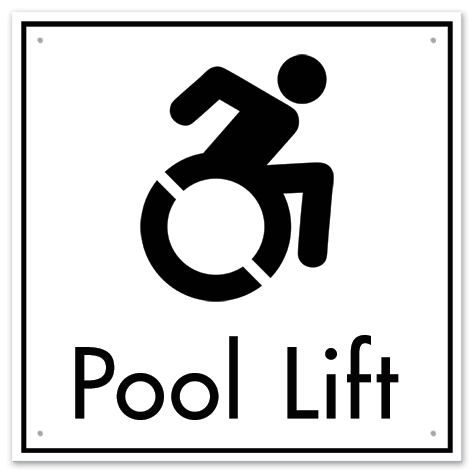 Pool Lift Rules w/Dynamic ISA Symbol - Large
