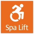 Spa Lift Sign with Dynamic ISA Symbol - Large