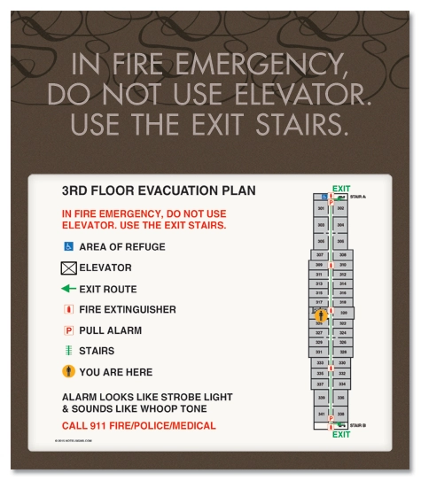 Standard Elevator Evacuation Plans - NYC Compliant