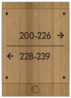 2-Line Directional Sign