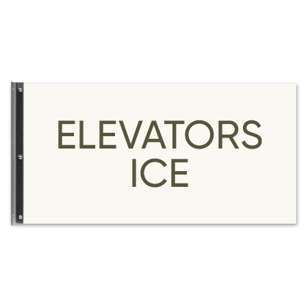 2-Line Flag Sign