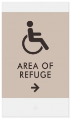 Accessible Direction Sign w/ ISA