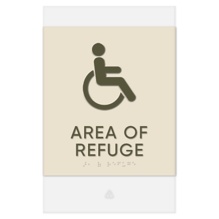Area of Refuge Sign - ISA Symbol