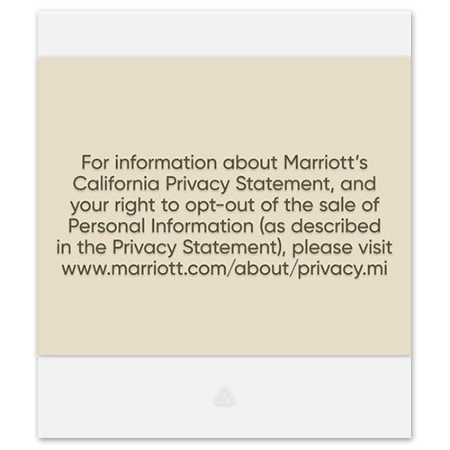 CA Privacy Statement
