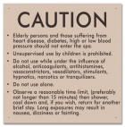 Connecticut Spa Rules Sign