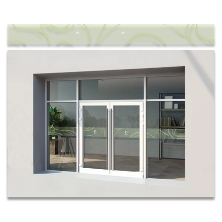 Element by Marriott Entry Door Graphic - 2 Panel Entry Doors w/ 2 Side Panels