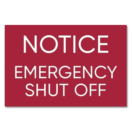 Fire Pit Notice Sign
