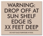 Florida Sun Shelf Warning Sign