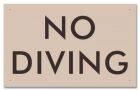 Idaho No Diving Sign
