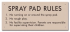 Iowa Spray Pad Rules