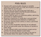 Michigan Swimming Pool Rules