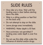 Montana Slide Rules Sign