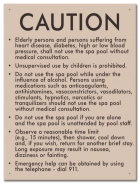 New York City Spa Rules Sign