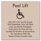 Pool Lift Rules w/ISA Symbol