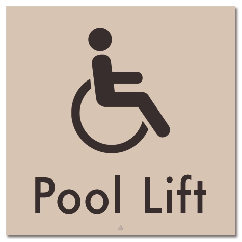 Pool Lift w/ISA Symbol