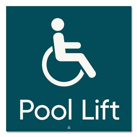 Pool Lift w/ISA Symbol