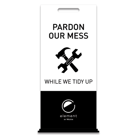 Renovation Free-Standing Floor Sign