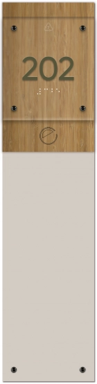 Room Number Sign