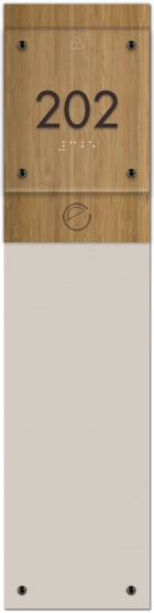 Room Number Sign
