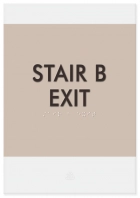Stairs Sign
