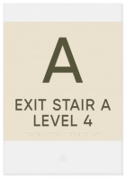 Stairway ID Sign - NYC Compliant