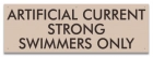 Wisconsin Artificial Current Pool Sign