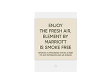 No Smoking/Smoke Free Signs